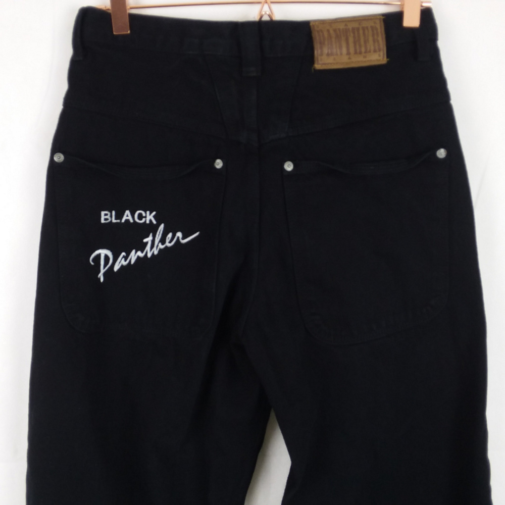 Black Panther Jeans USA Made Denim 32 Waist NEW